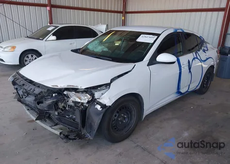 2021 Nissan Sentra S Xtronic Cvt from USA, damaged, VIN 3N1AB8BV3MY258551